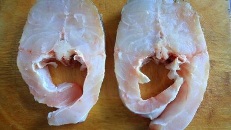 судак на гриле