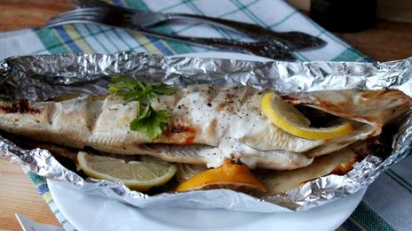 судак в сметане в духовке запеченный