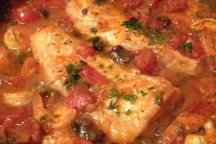 Треска по-итальянски