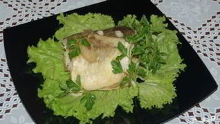 Треска в духовке