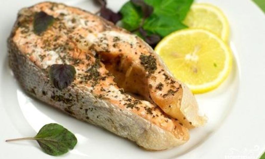 Рецепт запеченной семги в духовке