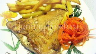 Жареная камбала