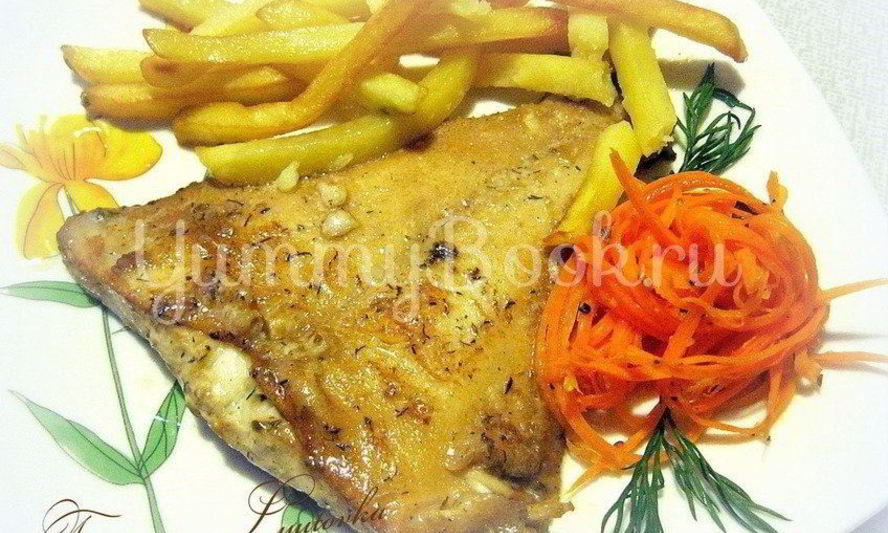 Рецепт жареной камбалы