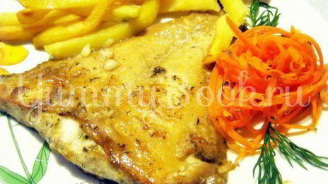 жареная камбала