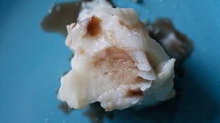 Зубатка синяя с соусом наршараб