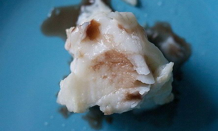 Рецепт зубатки синей с соусом наршараб