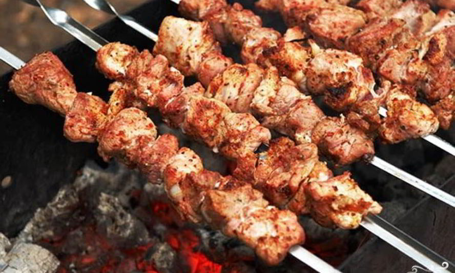 Рецепт быстрого шашлыка из свинины