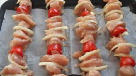 куриный шашлык в духовке