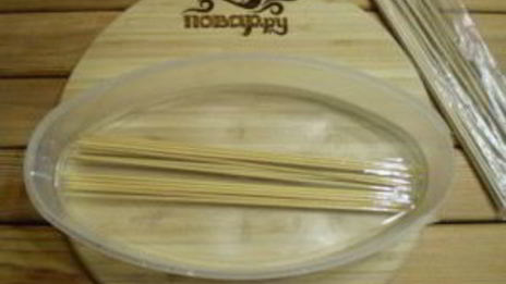 куриные шашлычки на шпажках в духовке