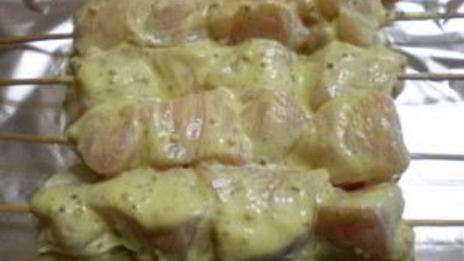 куриные шашлычки на шпажках в духовке