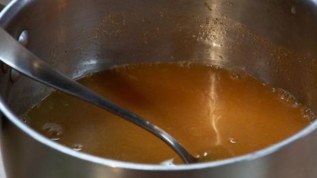 куриные шашлычки в мандариновом соусе