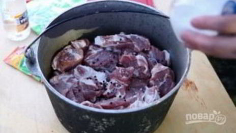 лучший шашлык из свинины