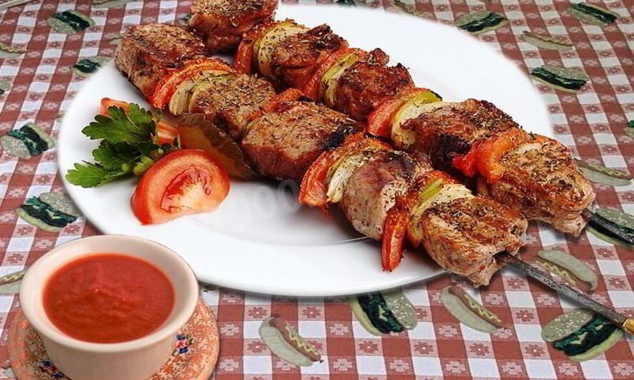 Рецепт мягкого шашлыка с вином из свинины