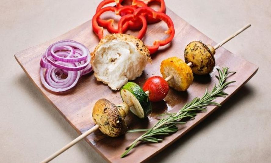 Рецепт овощного шашлыка