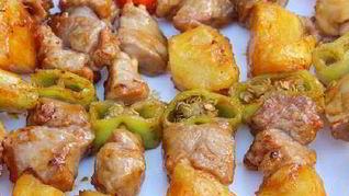 Праздничный куриный шашлык