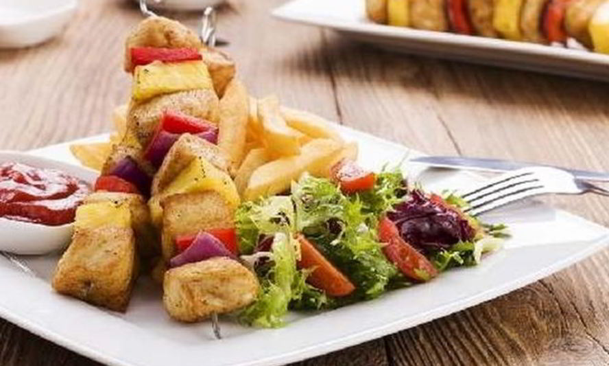 Рецепт шашлычков из курицы с ананасом