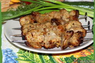 Шашлычки из свинины в мультипечи