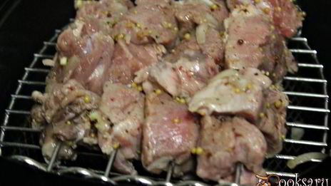 шашлычки из свинины в мультипечи