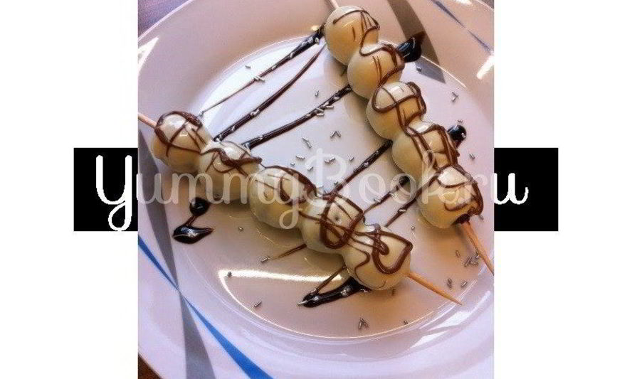 Рецепт шашлычков виноград в шоколаде