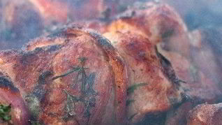 Шашлычок на помидорах