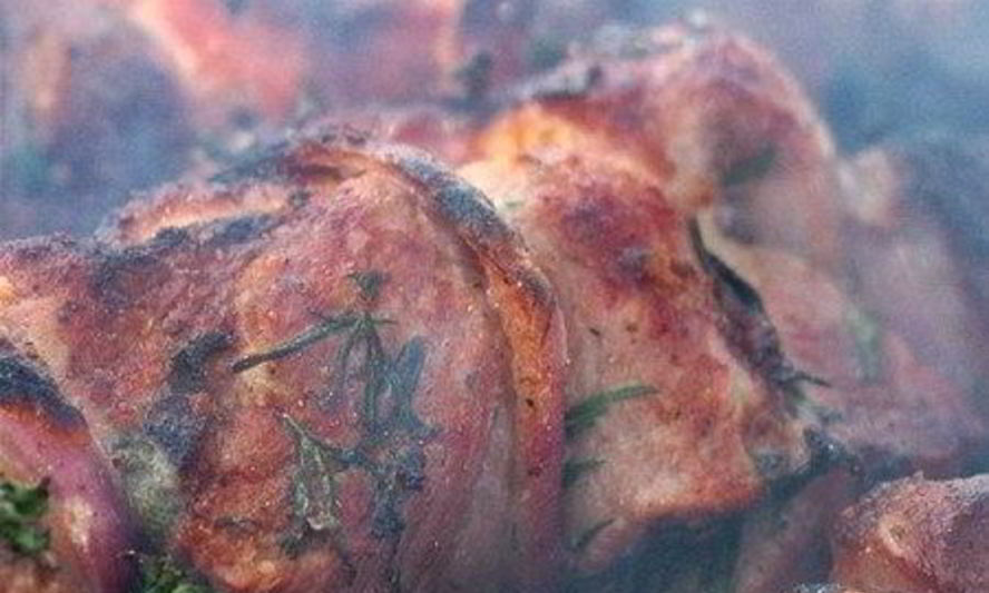 Рецепт шашлычка на помидорах