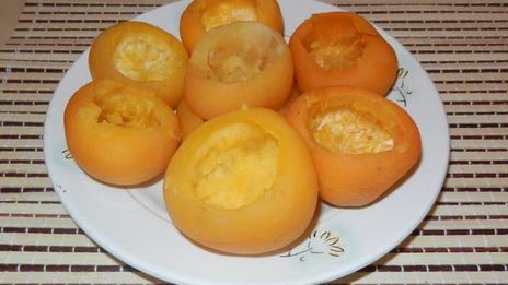 шашлычок с запечеными фаршированными репками