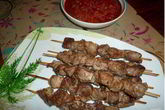 Шашлык из баранины в духовке