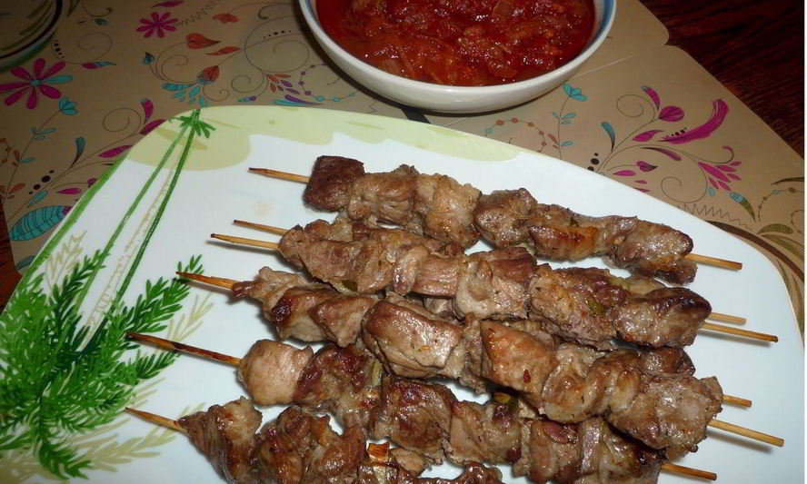 Рецепт шашлыка из баранины в духовке