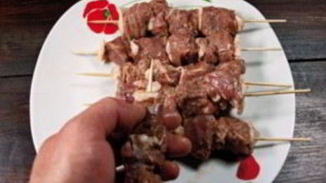 шашлык из баранины в духовке