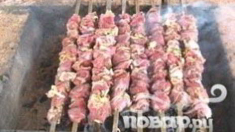 шашлык из баранины
