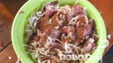 шашлык из баранины