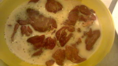 шашлык из куриной печени