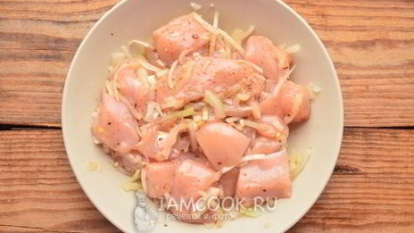 шашлык из курицы в мультиварке