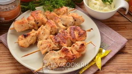 шашлык из курицы в мультиварке