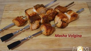 Шашлык из семги