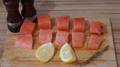 шашлык из семги