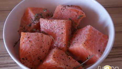 шашлык из семги