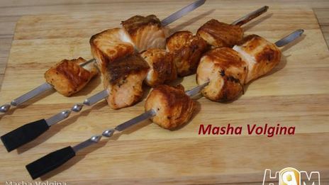 шашлык из семги