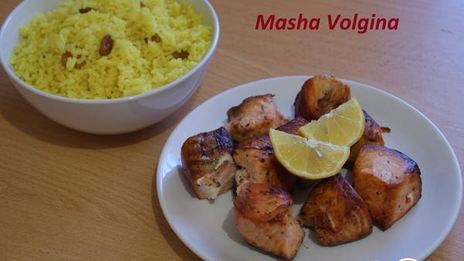 шашлык из семги