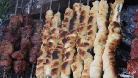 шашлык из сулугуни