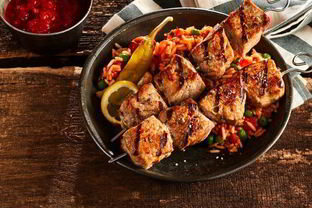 Шашлык из свинины в диетическом маринаде