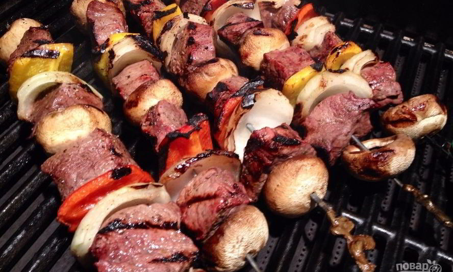 Рецепт шашлыка на вине