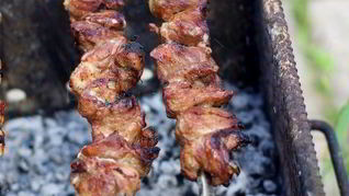 Шашлык по-кавказски из свинины