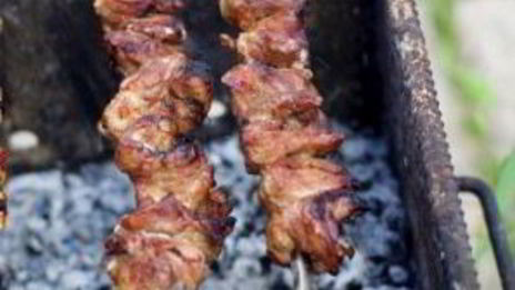 шашлык по-кавказски из свинины