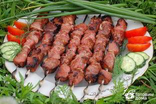 Шашлык в гранатовом соке