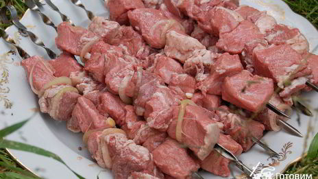 шашлык в гранатовом соке