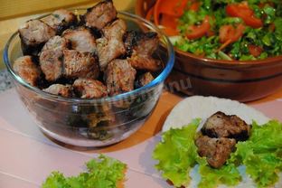 Шашлык в пиве из свинины