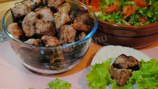 Шашлык в пиве из свинины