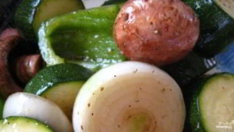 вегетарианский шашлык