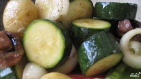 вегетарианский шашлык